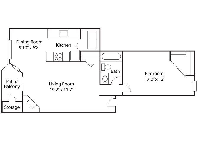 Wellington_Apartments_Silverdale_WA_The Viscount_1 Bedroom_1 Bathroom Wellington_Apartments_Silverdale_WA_The Viscount_1 Bedroom_1 Bathroom